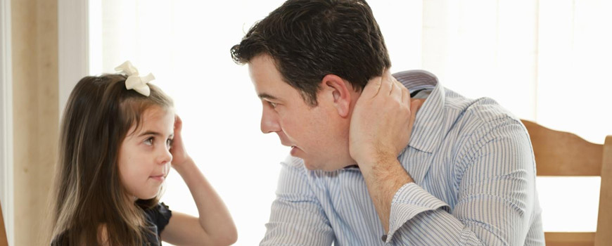 توجه به چگونگی و اندازه تنبیه فرزند